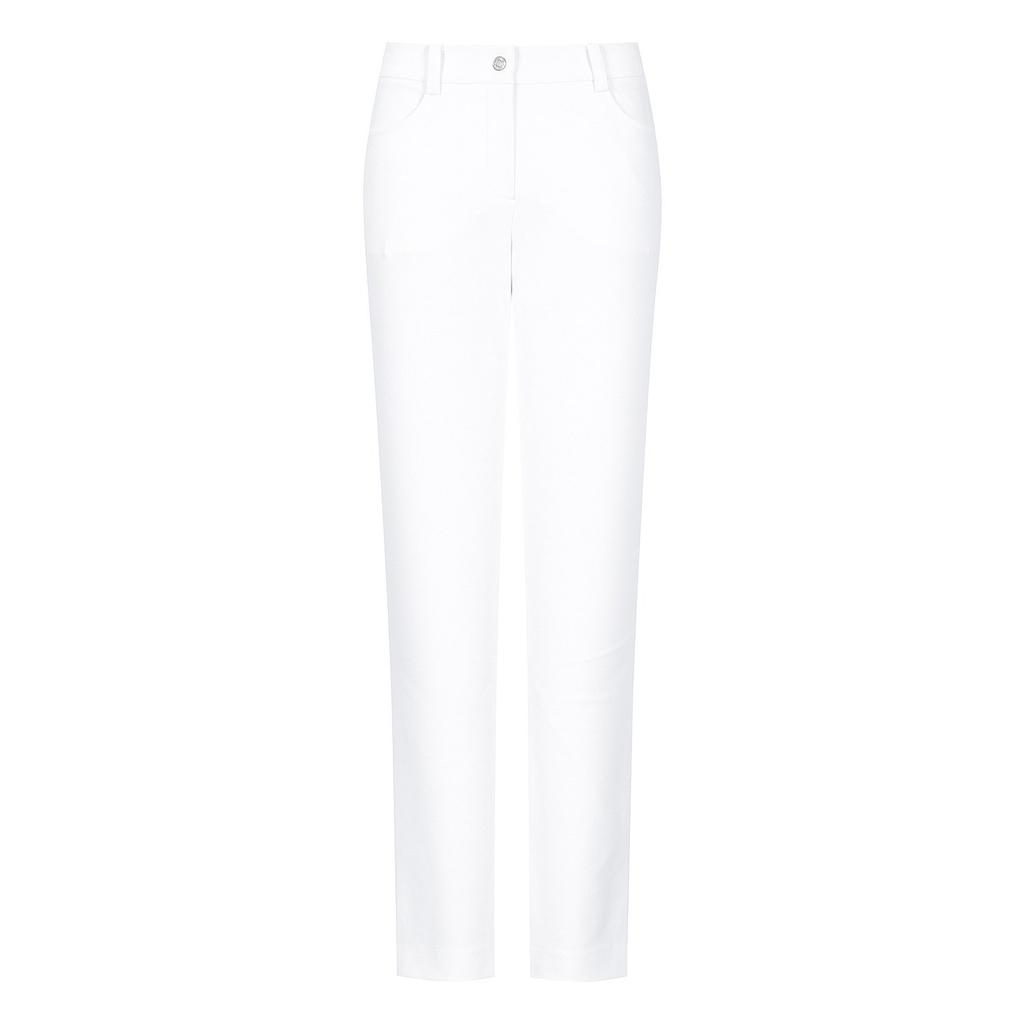 MARTINE GOLF Band Logo Slim Fit Pants_O/White