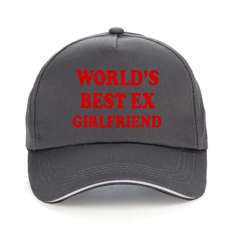 Novelty World'S Best Ex Girlfriend Funny Baseball Cap Summer Harajuku Pop Adjustable Dad Hat For Men Women Sports Caps