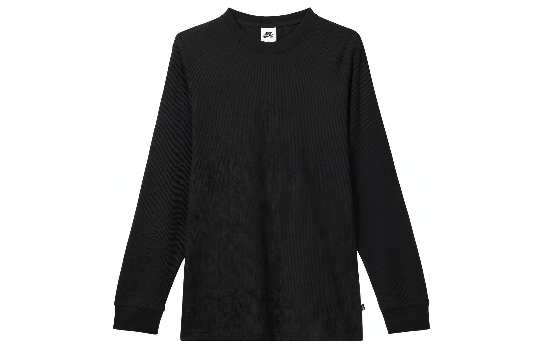Nike Knitwear Men s Black Crew Neck Moderate Base Layer DA4239-010 XS