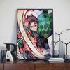 5D DIY Diamond Painting Cross Stitch Demon Slayer: Kimetsu No Yaiba Diamond Embroidery Mosaic Wall Art Home Decoration