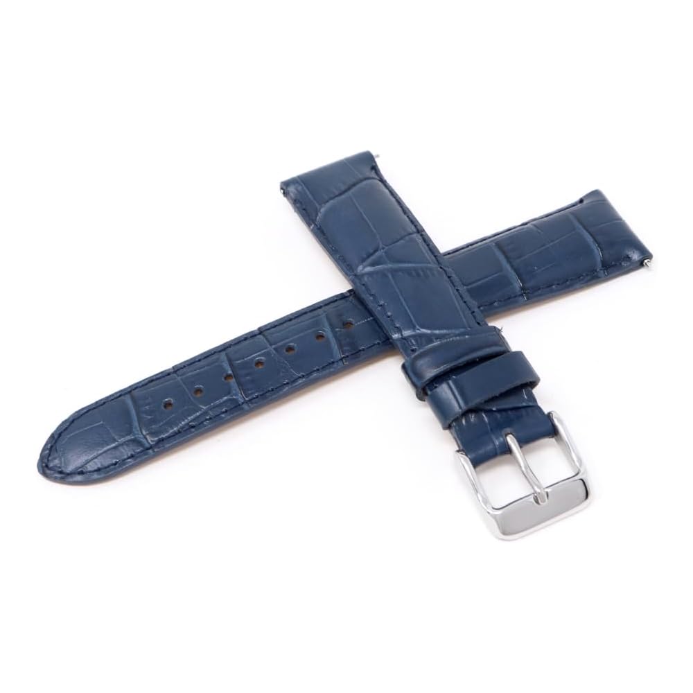 

Ремешок Seiko RS01C18NY Мужской темно-синий кожаный ремешок для часов 18 мм с инструкциями по уходу