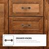 1Set Delicate Drawer Pull Handles Premium Zinc Alloy Pulling Handles for Cabinets Closets Wardrobes Kitchen Cabinets Decorative