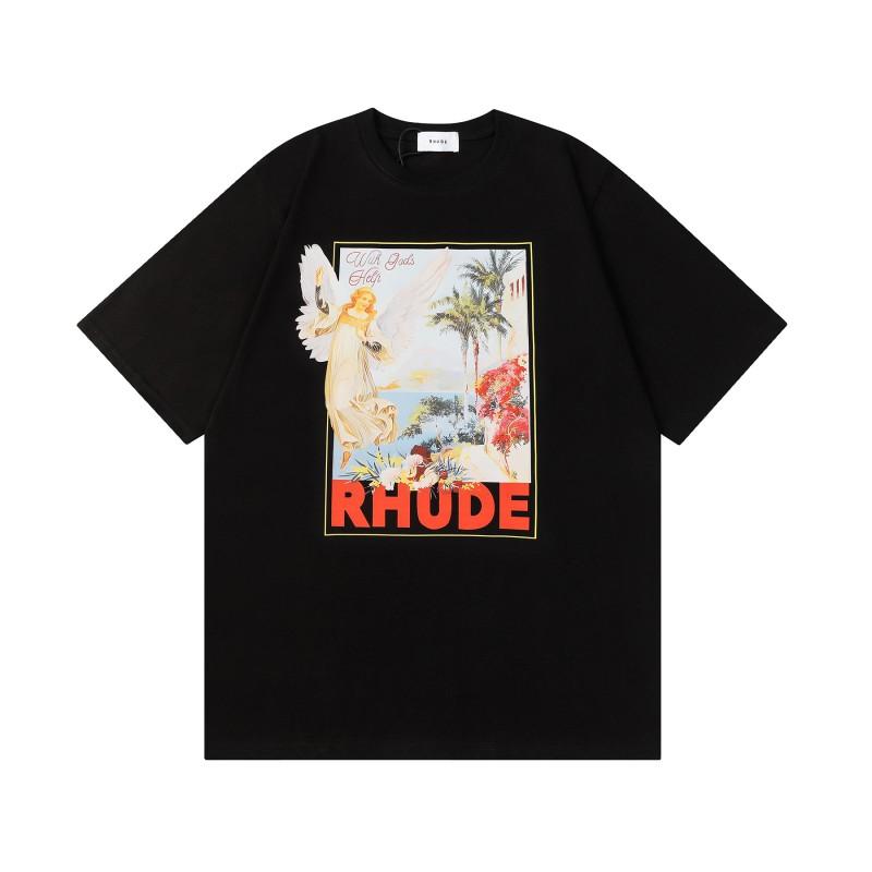 Unisex Oversized Cotton T-Shirt With Creative Graphic Print Streetwear Casual Tee Men Women