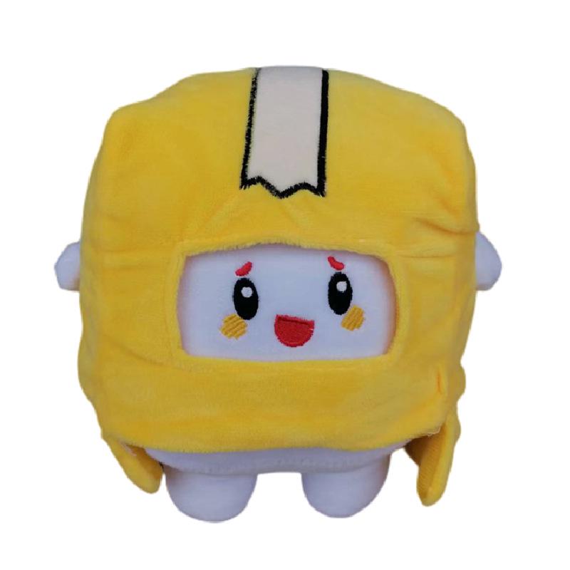 Cross-border Lankybox Plush Toy: Little Man Fox Stone Cloud Cardboard Box Plushie Pillow