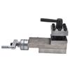 2 Way Vice Clamp Post Vice Clamp Lathe Tool Quick Changing 2 Way Mini 50x50mm for 0618 7inx10in 12in 14in