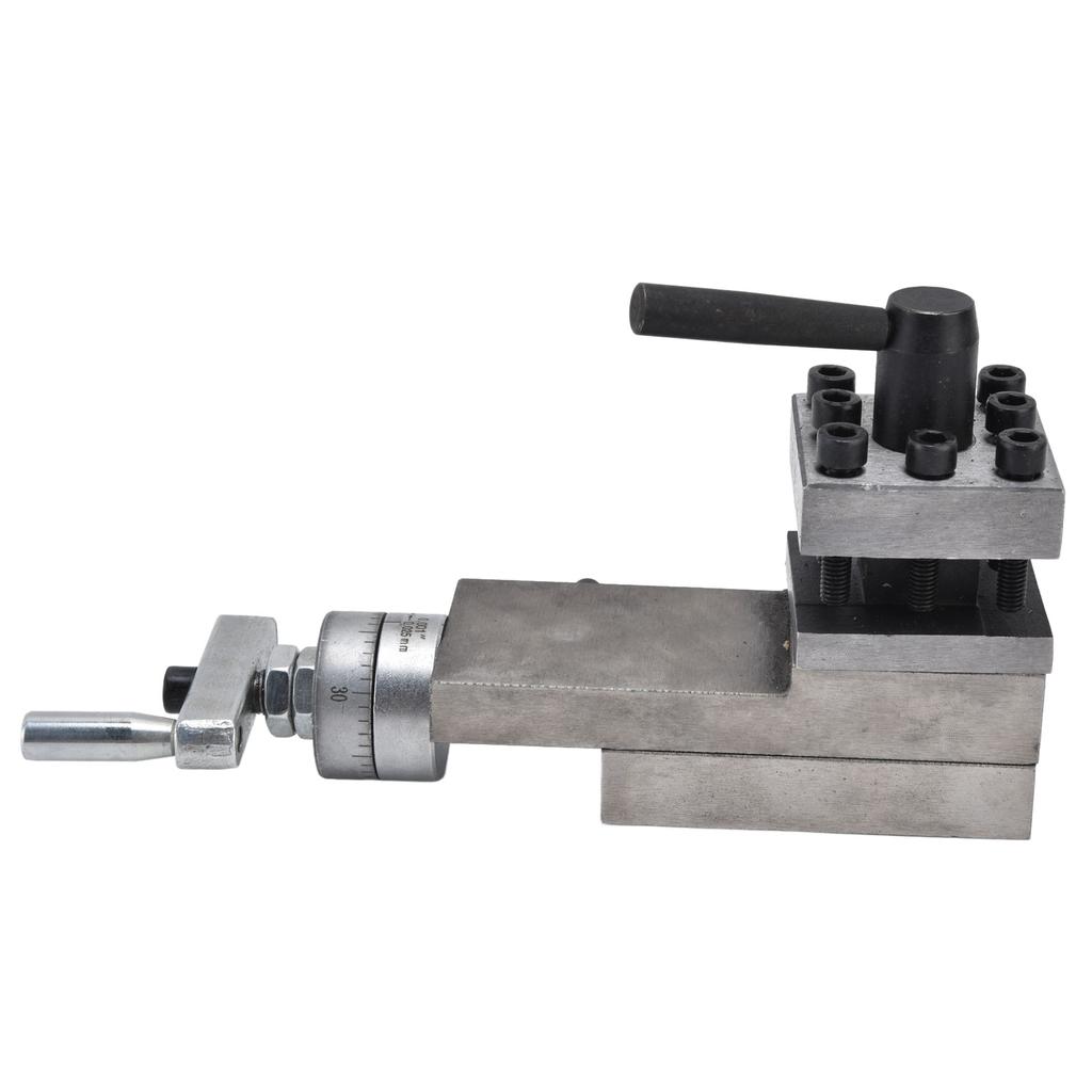 2 Way Vice Clamp Post Vice Clamp Lathe Tool Quick Changing 2 Way Mini 50x50mm for 0618 7inx10in 12in 14in