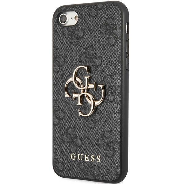 Guess Guhci84Gmggr Iphone 7/8/Se 2020 /Se 2022 Szary/Grey Hardcase 4G Big Metal Logo