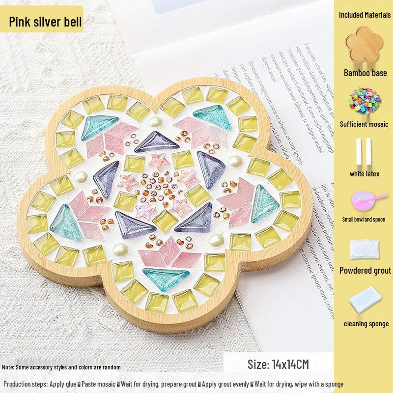 DIY Mosaic Coaster Kit for Kids: Creative Father's Day Craft