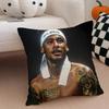 Brazilian Handsome Athlete NNeymar Jr Cushion Cover Throw Pillow Cover Hidden Button Durable Polyester Chair Cushion