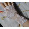 New Elastic Lace Half Finger Gloves Thin Short Finger Leakage Sun Protection Driving Non Slip UV Protection Scar Covering Tattoo