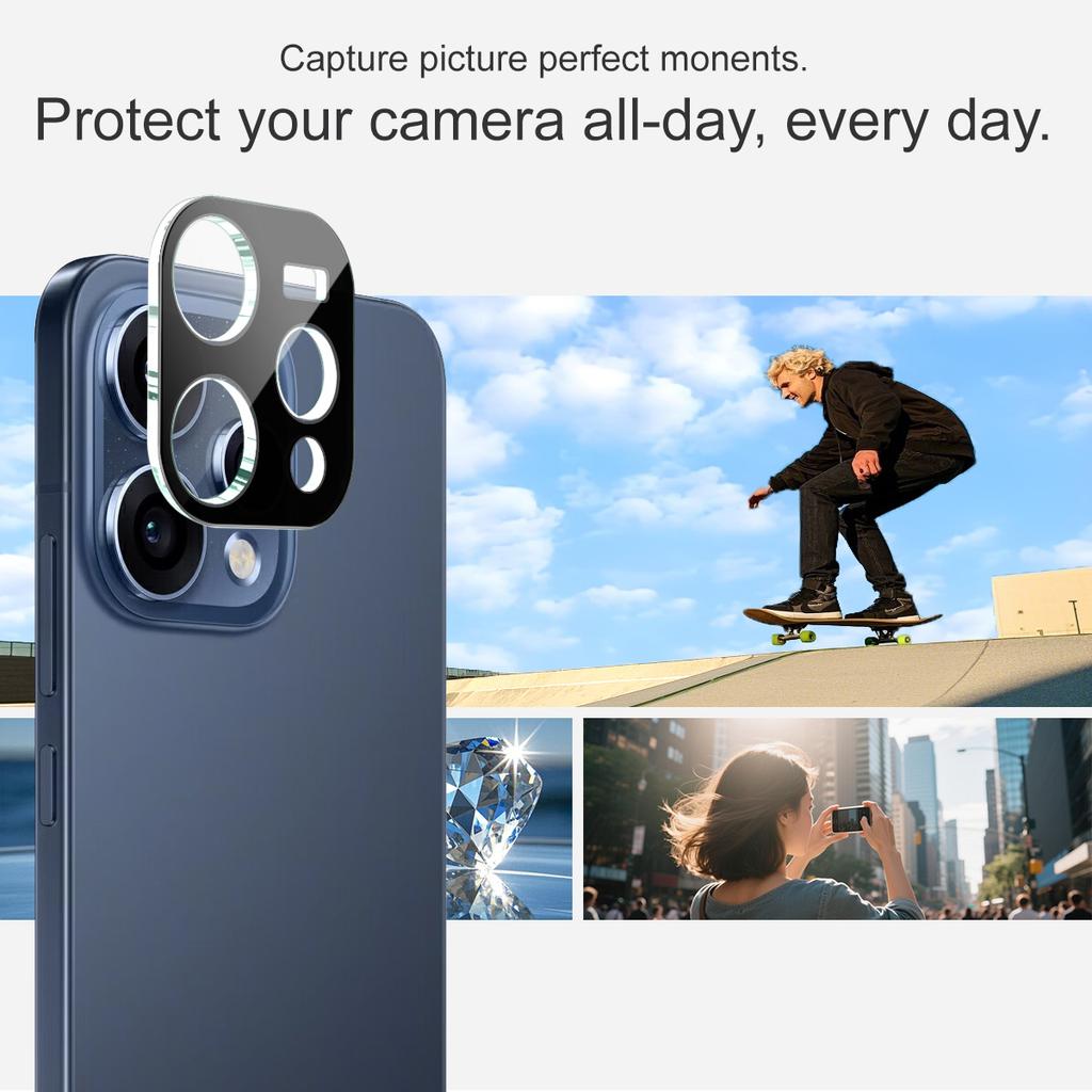 For OPPO Reno 15 15c 5G Glass IMAK High Definition Integrated Glass Lens Film Black Version