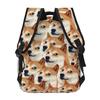 Doge Shiba Inu Memes Backpack Hot Sale Daypack Large Capacity Kids BookBag School Bag Shoulder Bags for Men Women