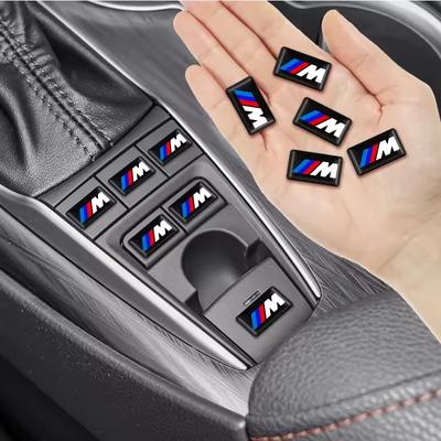 10Pcs Car Steering Wheel Badge Stickers Accessories For BMW M Performance E46 E90 F10 F30 X3 F20 E60 E70 E39 E36 E87 X7 Xkzh98 Bzlk8