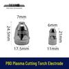 Panasonic P80 Plasma Cutting Torch Electrode Tip 1.5mm Hole for Welding Machines, 100/120, Model 03533