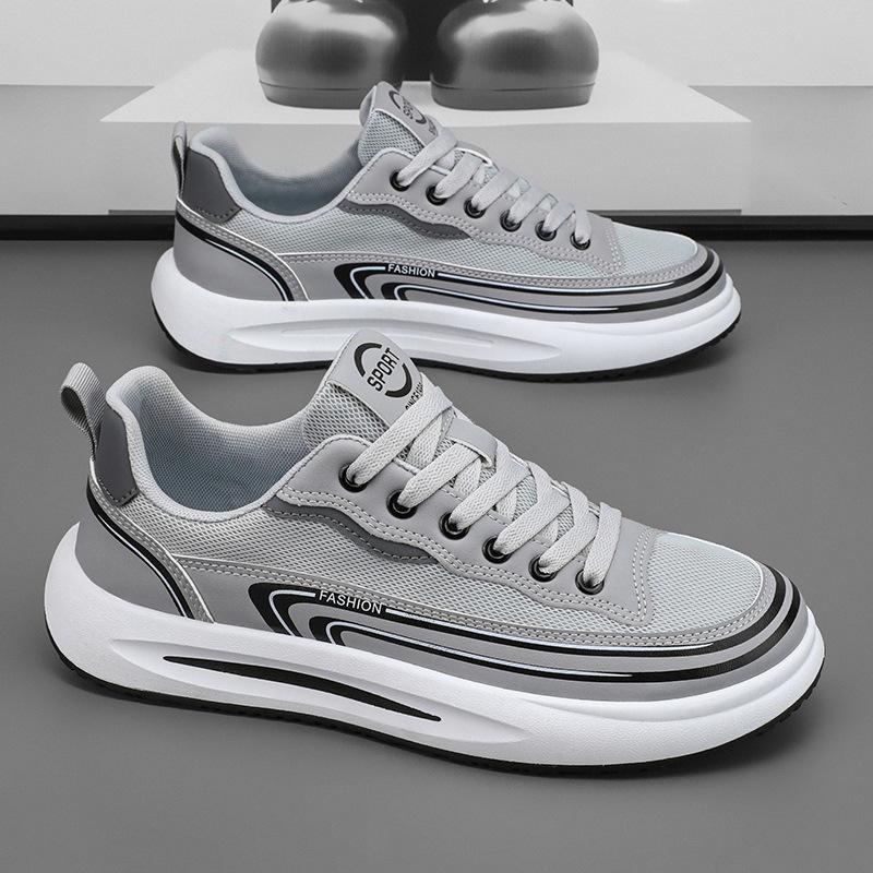 Fashion New Summer Autumn Shoes Men Casual Sneaker Youth Comfortable Sports Shoes Ice Silk Cloth Breathable Casual Shoes Tenis Hombres