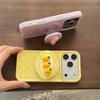3D Lemon Peach Magnetic Stand Case for iPhone 17/16 Pro Max/15 Pro