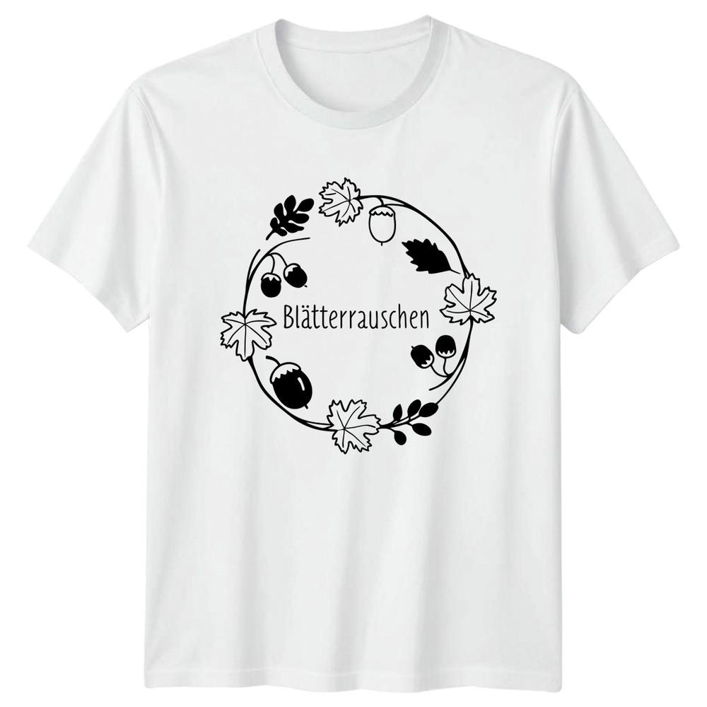 Bltterrauschen Unisexs TShirt Autumn Foliage Nature Christmas Gift For Her S