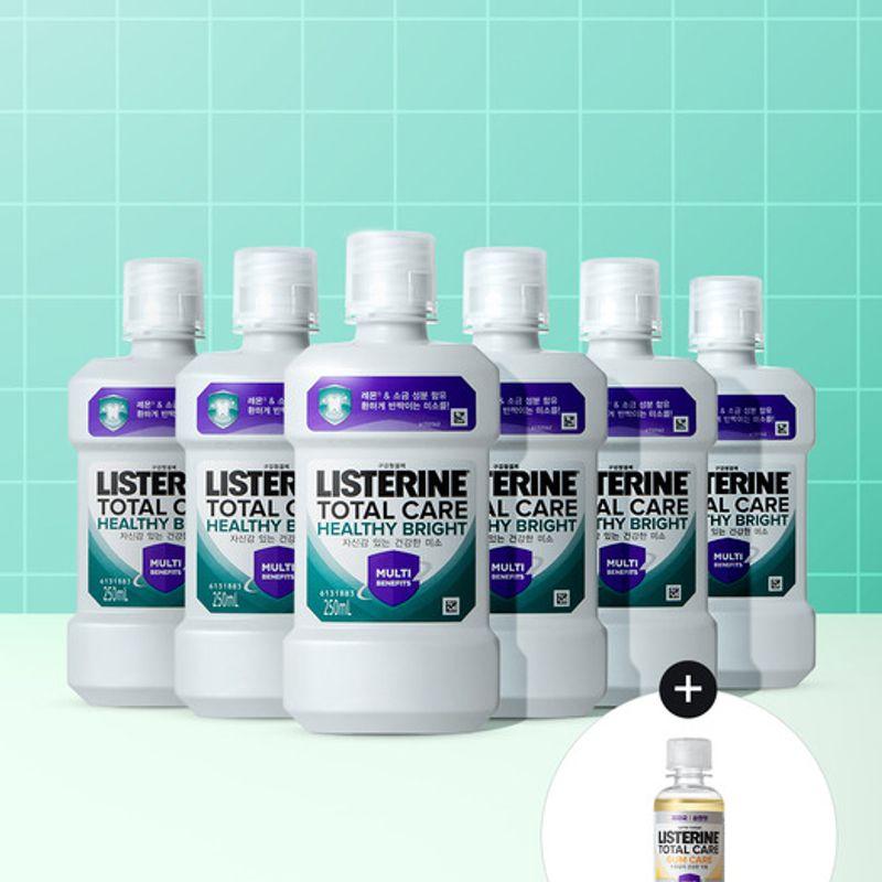 

LISTERINE (Sweet_Gum Care 100ml) LISTERINE Healthy Bright 250mlx6 (100ml of Zeng_Geomcare) Healthy Bright 250mlx6