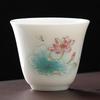 Chaxun Mutton Fat Jade Porcelain Tea Cup