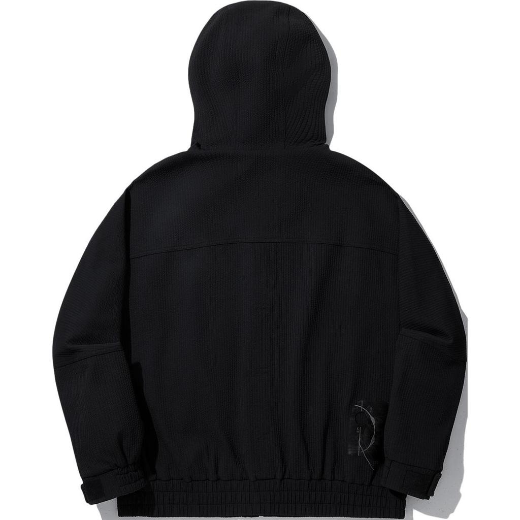 Li Ning Kung Fu Series Solid Color Loose Breathable Comfortable Jacket Men Jacket Black AJDU305-2