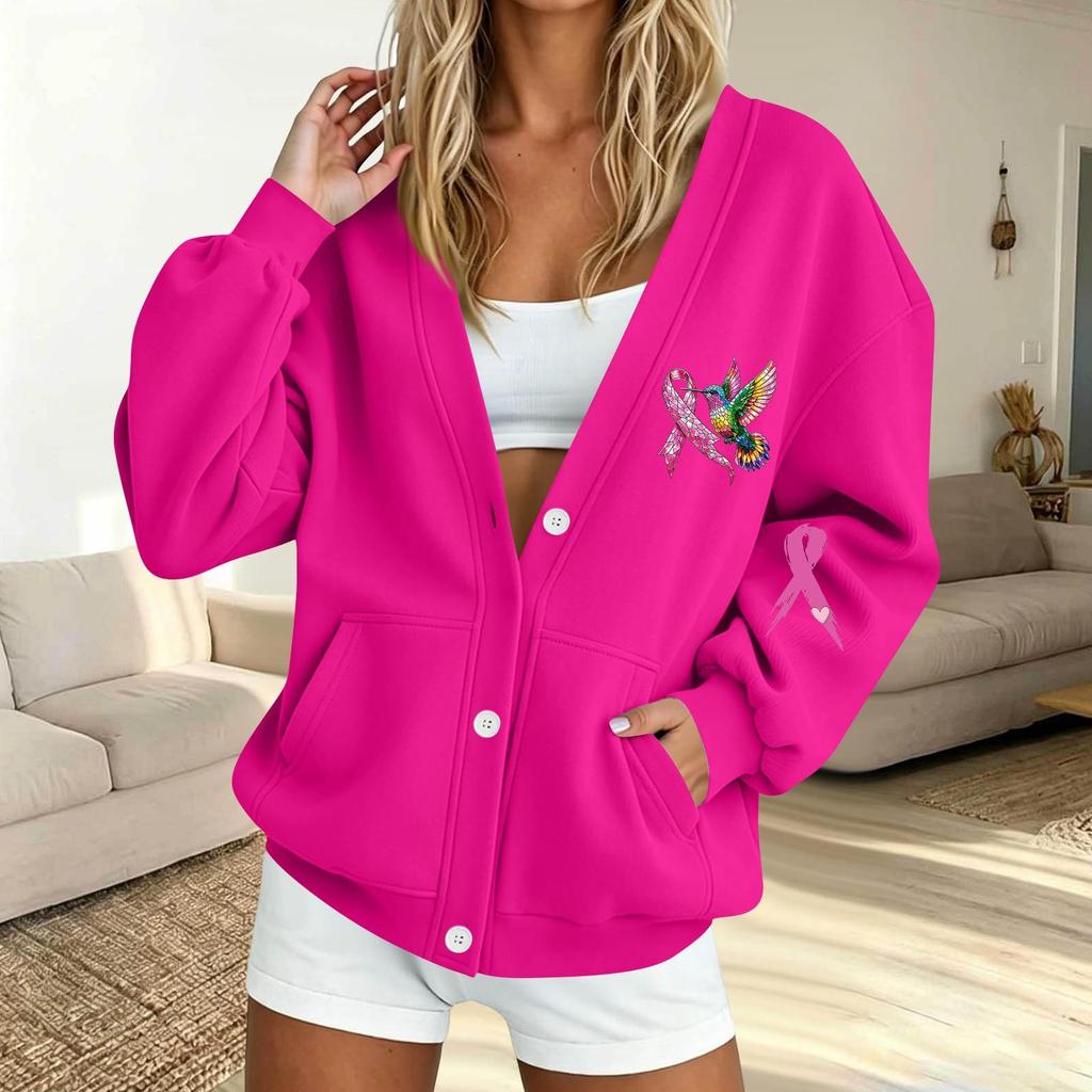Damen Casual Langarm Bedruckter Pullover für den Alltag