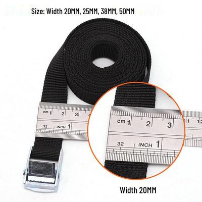 Zinc Alloy Buckle Cargo and Luggage Securing Strap Tensioner