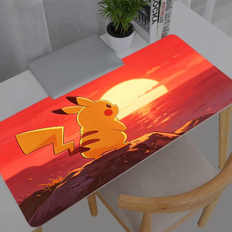 Mouse Pad rubber table Large Gamer Pokemon Pikachu xxl new Desk mat Computer keyboard gaming accessories carpet mousepad
