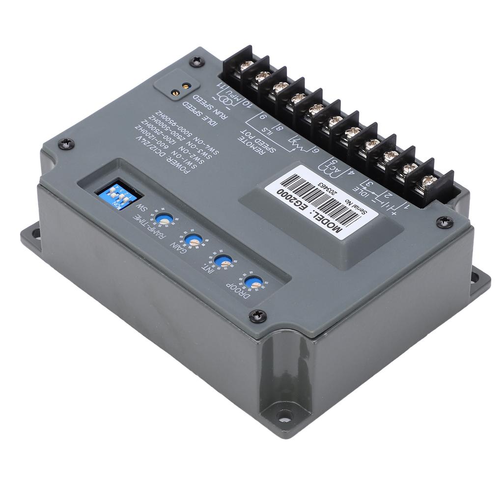 Engine Speed Controller Electronic Governor Diesel Generator Control Regulator EG2000 1224VDC