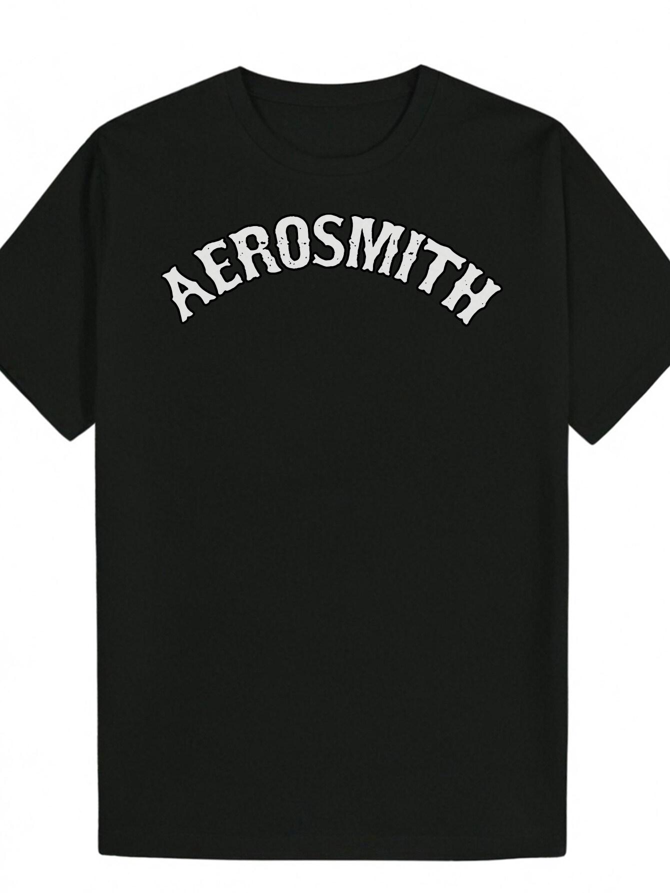 Round Neck Polyester Letter T-shirt XXXXL