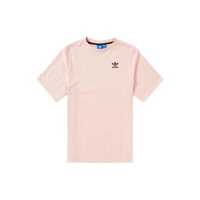 Originals Logo Print Loose Comfortable Pullover Short Sleeve T-Shirt Men Tops Vapor-Pink CF5321