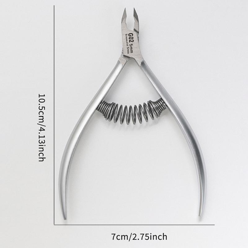 Tagliacuticole Professionale Pinzette per Cuticole Rimuovi Cuticole per Unghie delle Mani e dei Piedi, Strumento per Manicure Pedicure per Donne Me