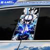 Wasserdichter Satoru Gojo Auto B-Säulen Aufkleber Anime Decal UV-Schutz Vinyl Auto Fenster Folie Außendekoration Zubehör