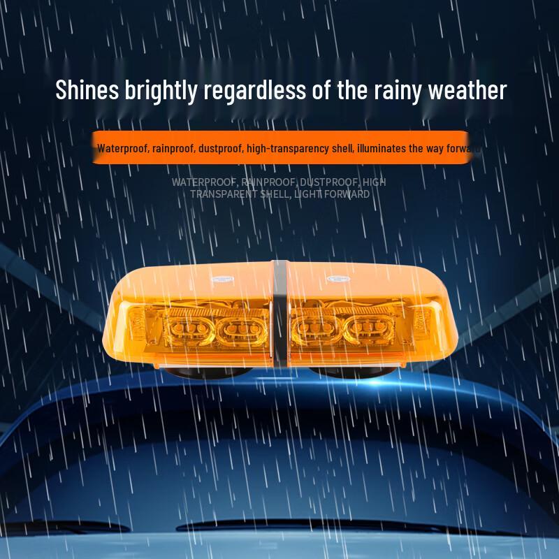 Magnetic LED Emergency Strobe Warning Light