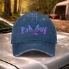 Bad Boy Vintage Baseball Cap  Adjustable Washed Unisex Hat for Unisex  Women Weddings Parties Festivals Sports
