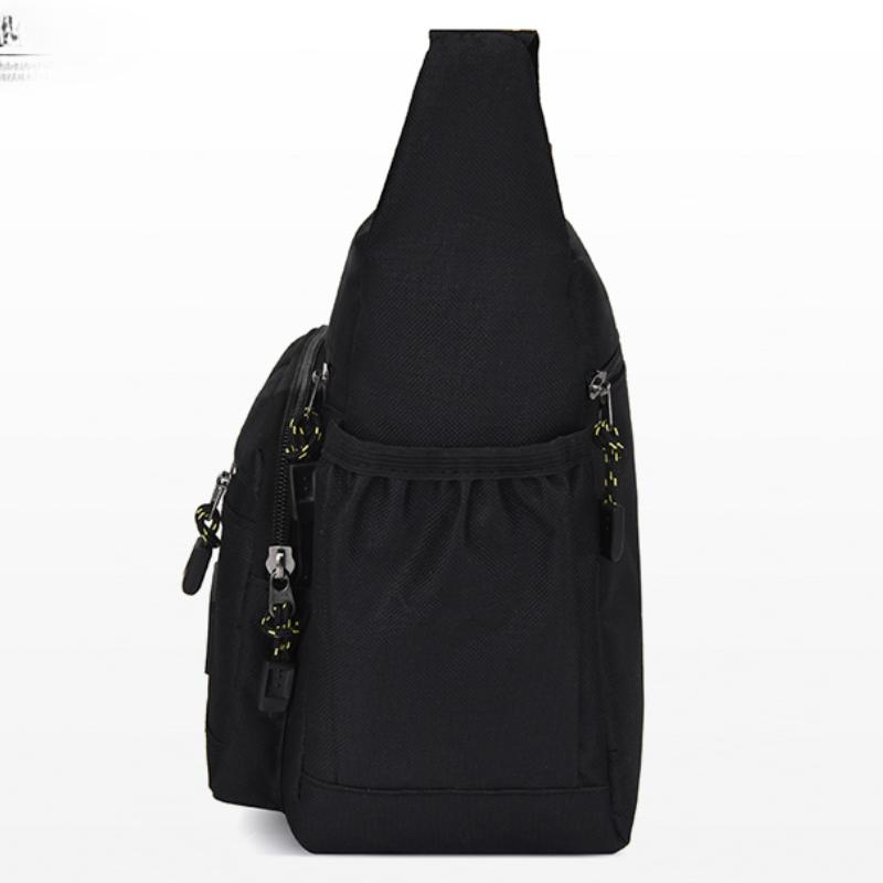 Pánská taška přes rameno Oxford látková Casual Travel Crossbody taška Velkokapacitní Malá čtvercová taška středního věku Taška na nářadí
