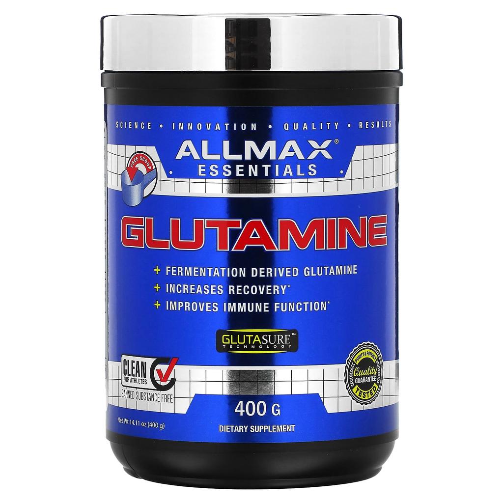 Essentials, Glutamine, 5G, 400G(14.11Oz)