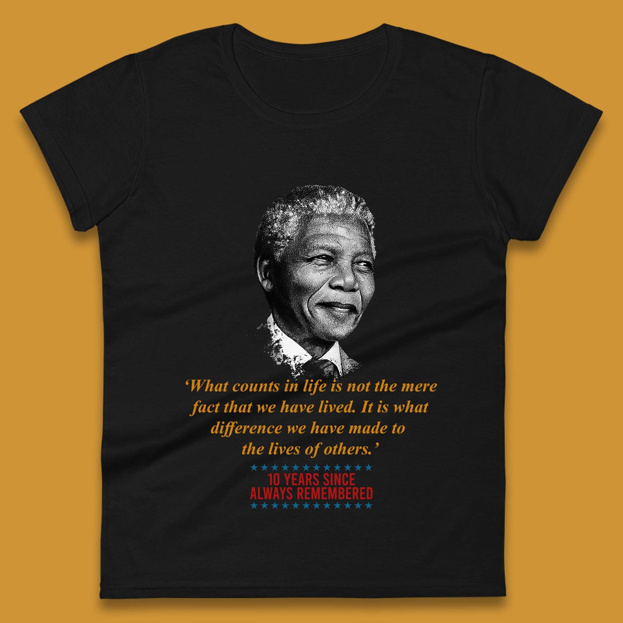 

10 Years Since Always Remember Womens Tee T Shirt Mens Tops Unisex Top 2XL