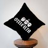 Brand Omerta Maes 47 Logo Pillow Cushion Cover Pillowcase Living Room Sofa Home Decor Customized