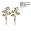 1/2 Stück Vintage Rostige Pusteblume Gartenstecker, Dekorative Metall-Pusteblume Hofkunst, Eisen-Pusteblumen-Beet-Schild für Außenrasen Terrasse Weg