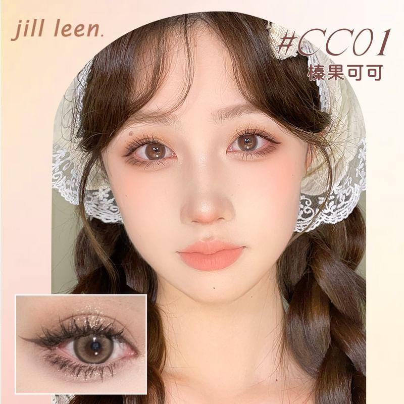 JILL LEEN - 9 Farben Schokoladen-Lidschattenpalette - #CC01 Haselnuss-Kakao