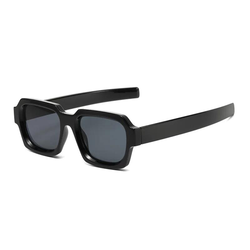  Ins Popular Fashion Square Polarized Sunglasses Women Retro Punk Shades UV400 Men Trending Sun Glasses