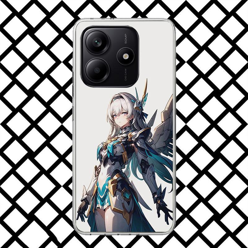 Honkai Star Rail Firefly Phone Case for Xiaomi Redmi Note 15 14 14S 13 12 12S 11 Pro Plus 11E 11T 11S 10S 5G Soft Cover Fundas R
