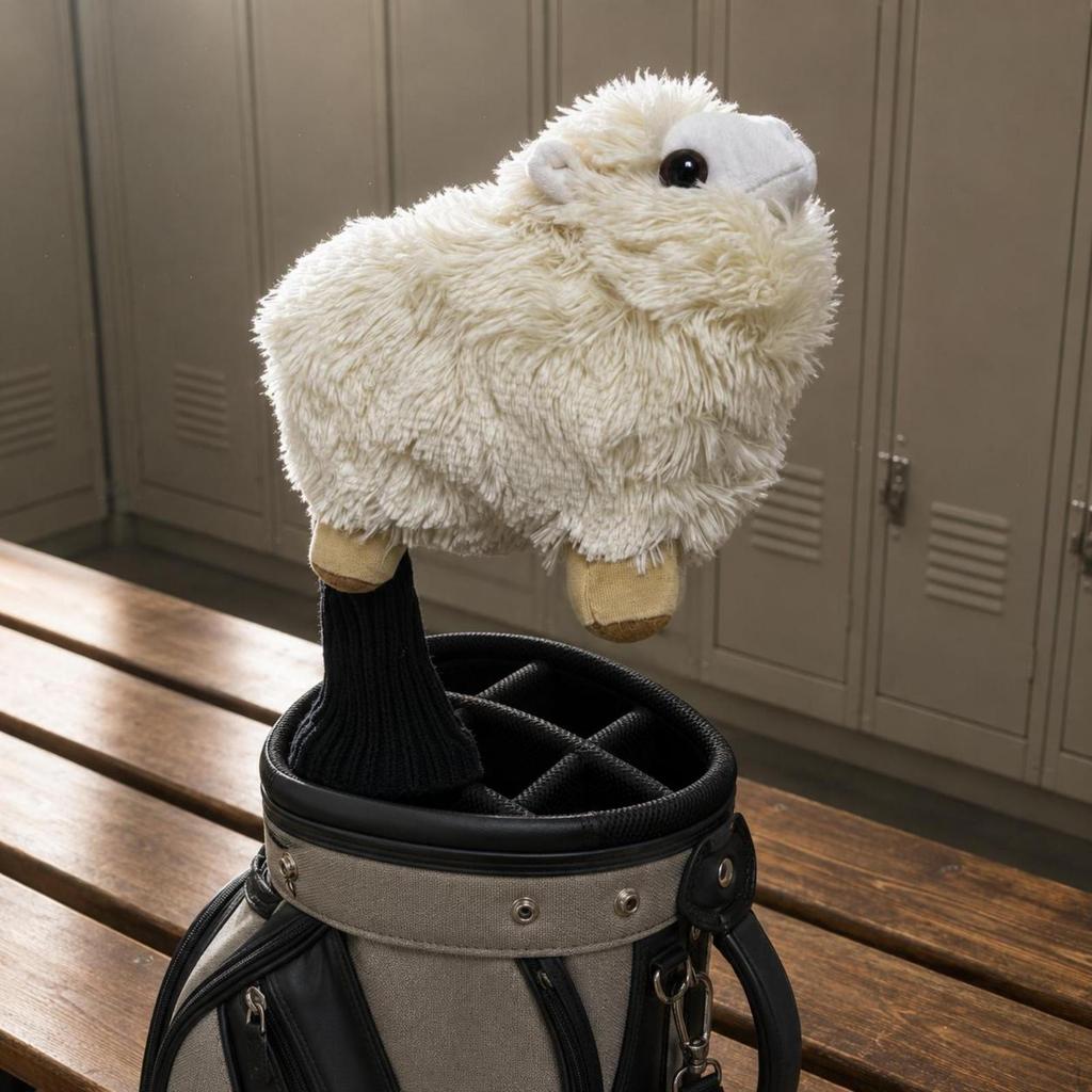 Golf Driver Headcover Shielded sockStyle Cover Soft Sheep