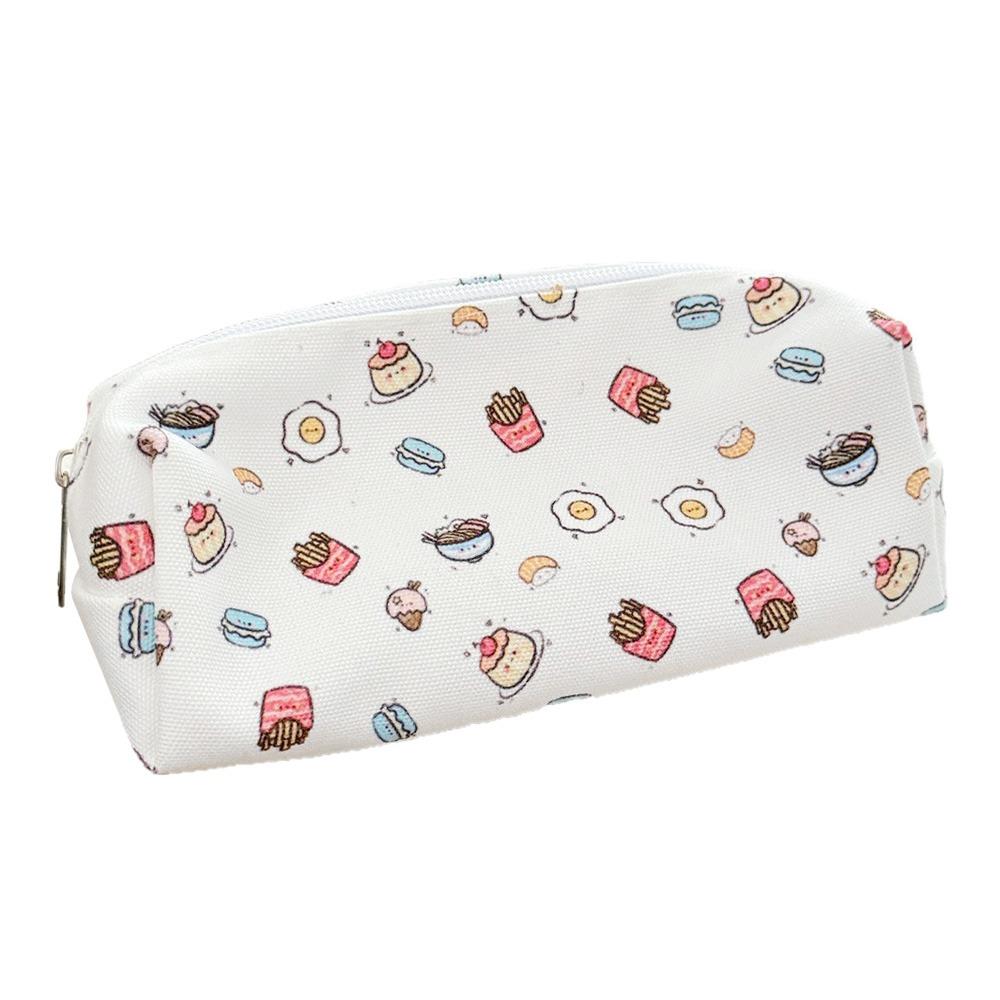 Gourmet Stationery Bag Large Capacity Pencil Case Cute Stationery Organizer  for School Office