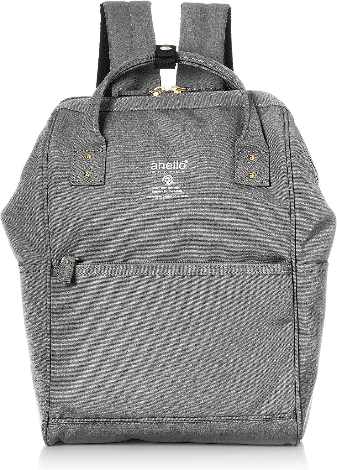 

anello GRANDE SPS GUB3014Z Backpack (Small), A4 Size, Water-Repellent, Multi-Storage, Light Gray, Free Size