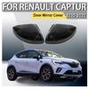 ABS Plastic Car Styling Car Rearview Accessories Door Mirror Cover For Renault Captur   Car Decoration Car Upgrade