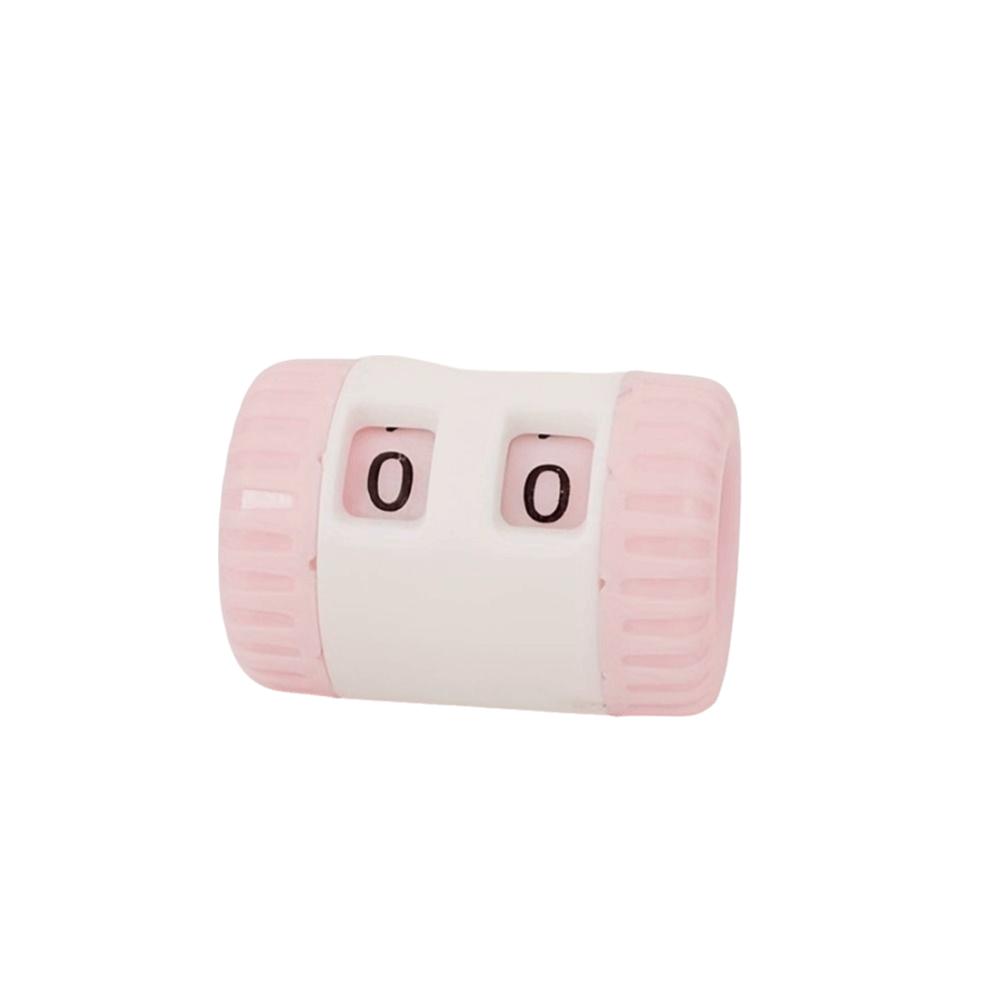 DIY Manual Handheld Knitting Stitch Counter Plastic Universal Knitting Row Counter Mini Knitting Tally Counters Sewing