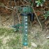 Taza Medidora de Lluvia de Plástico con Capacidad de 35 mm Pluviómetro Fácil de Instalar para Césped Granja Jardín Entornos Uso en Exteriores