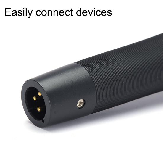 E300 Condenser Microphone Professional High Sensitivity Computer Karaoke Handheld Microphone with Audio Cable for Studio Recording