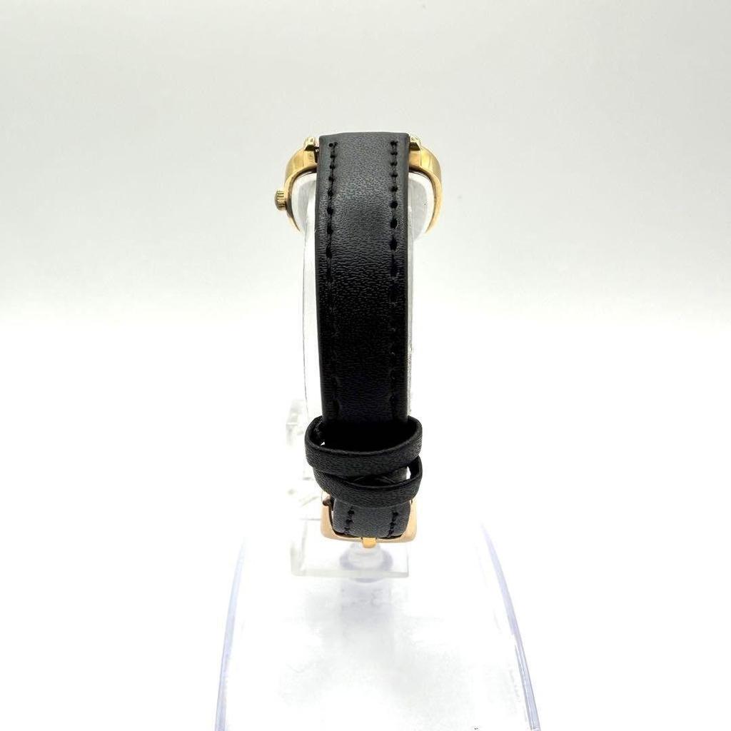 Working Item SEIKO Ladies Watch Quartz Gold 7321-6110 Seiko Square 7321-6110 Ivory Dial New Belt Gold S